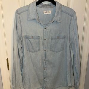 Wax Jean Light Blue Denim Shirt